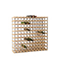 121 bottles holders high quality wooden and metal wine racks for wine cellar use